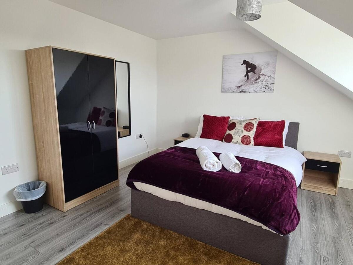 Sav Apartments Nottingham Road Loughborough - 1 Bed Flat Værelse billede